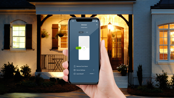 Leviton offers an Alexa light switch, smart home switches, apps for remote control, and smart plugs to control small electronics and table lamps.